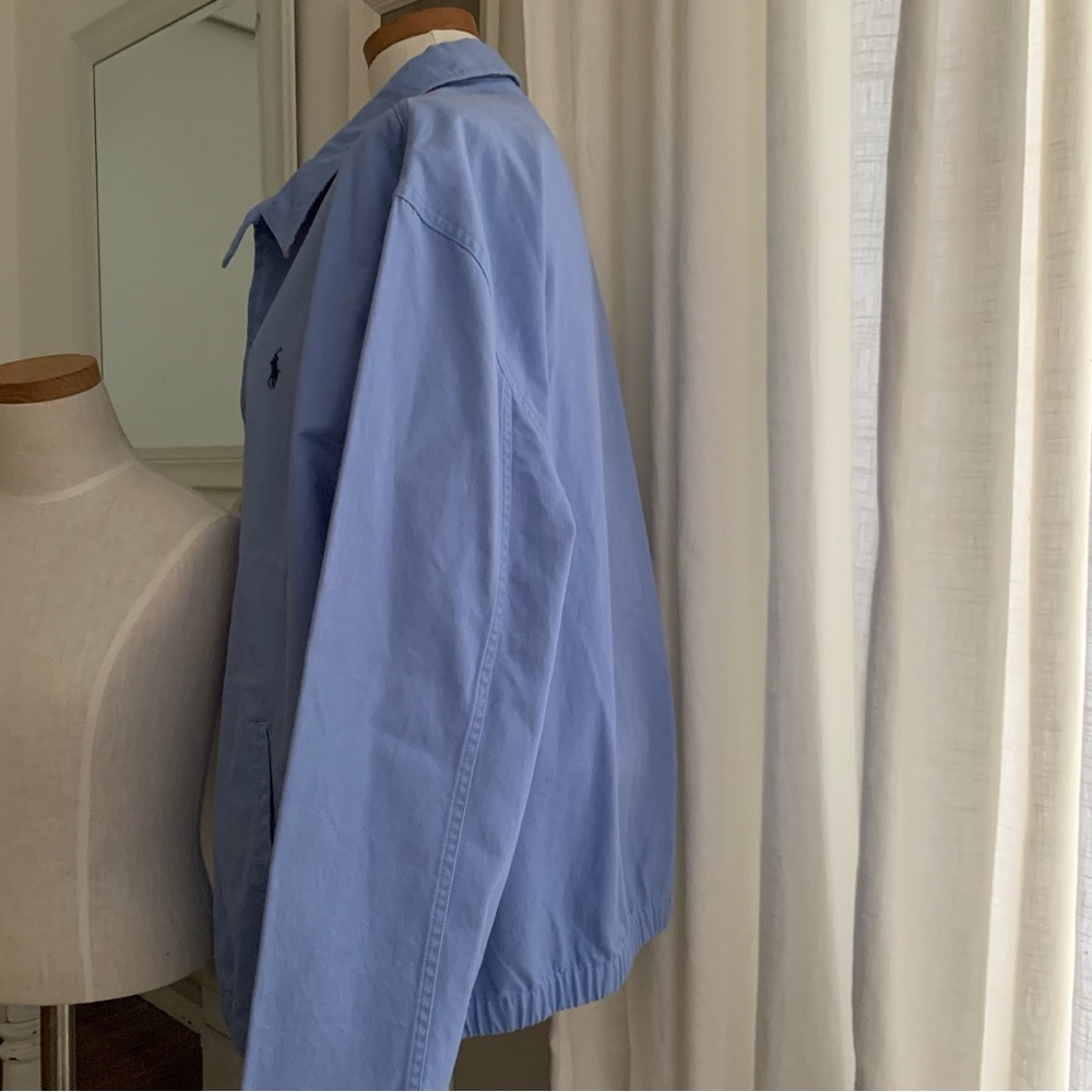 Ralph Lauren Blue Bomber Jacket - Picture 9 of 11